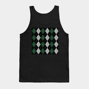 Serpent Argyle Tank Top